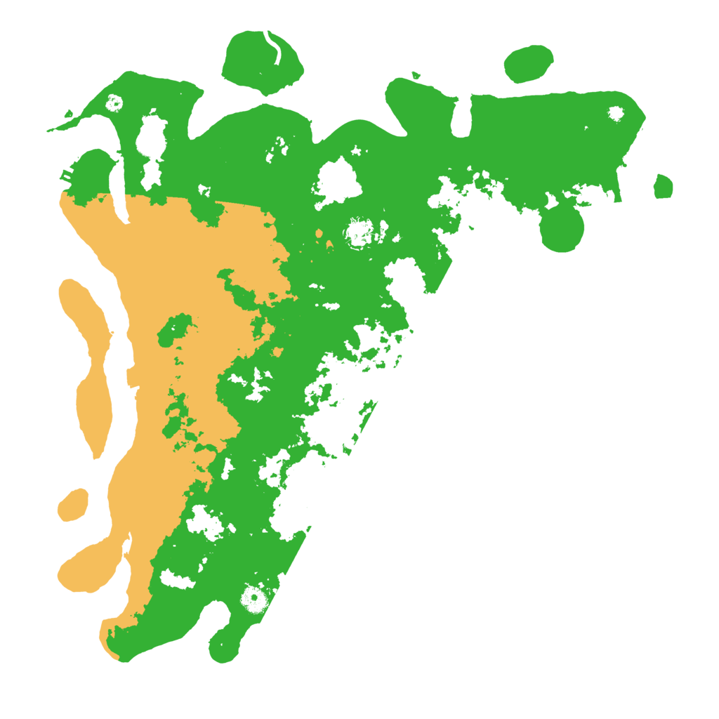 Biome Rust Map: Procedural Map, Size: 4300, Seed: 13309