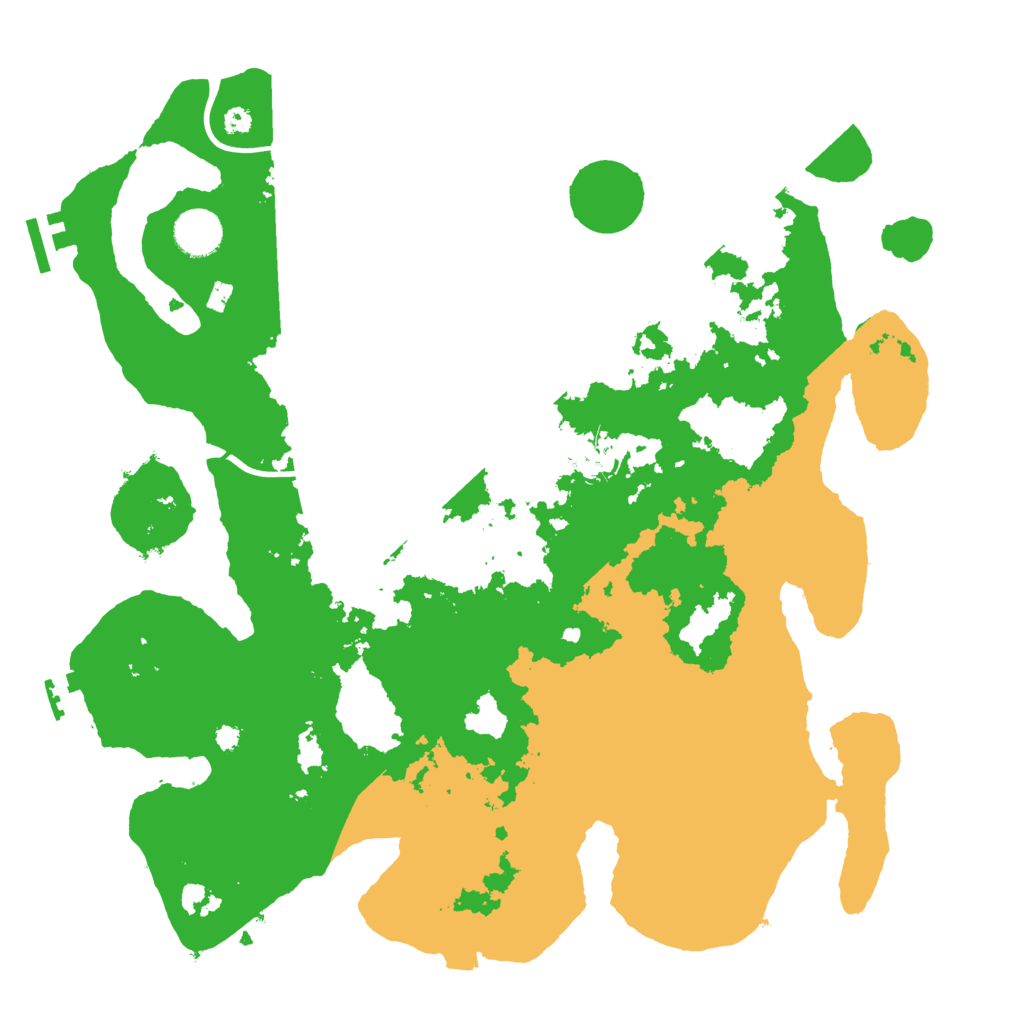 Biome Rust Map: Procedural Map, Size: 3750, Seed: 48214193