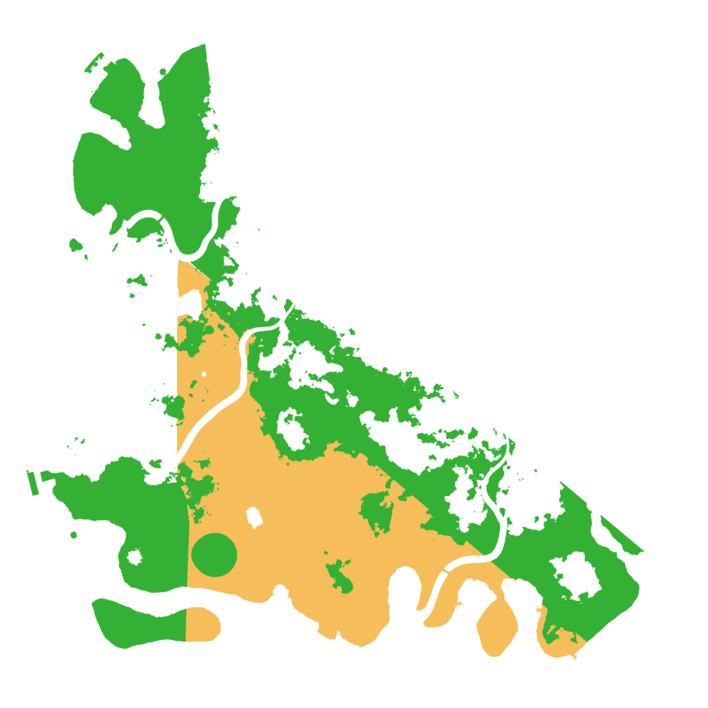 Biome Rust Map: Procedural Map, Size: 4250, Seed: 13905871