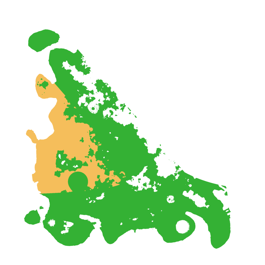 Biome Rust Map: Procedural Map, Size: 3500, Seed: 1838509962