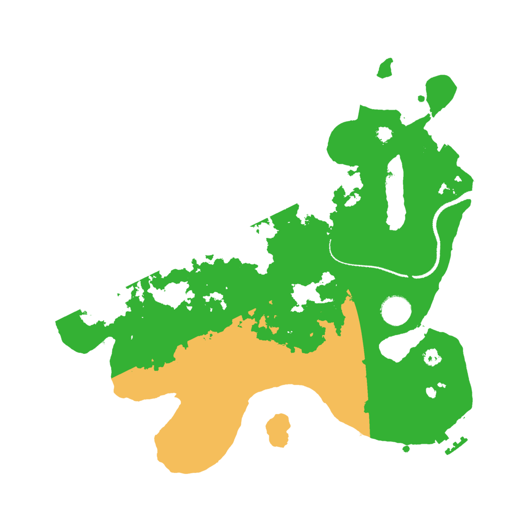 Biome Rust Map: Procedural Map, Size: 3000, Seed: 5637120