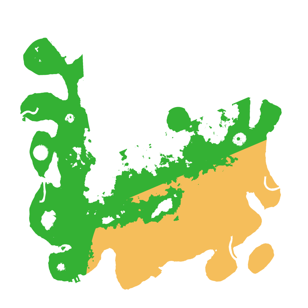 Biome Rust Map: Procedural Map, Size: 3600, Seed: 160524