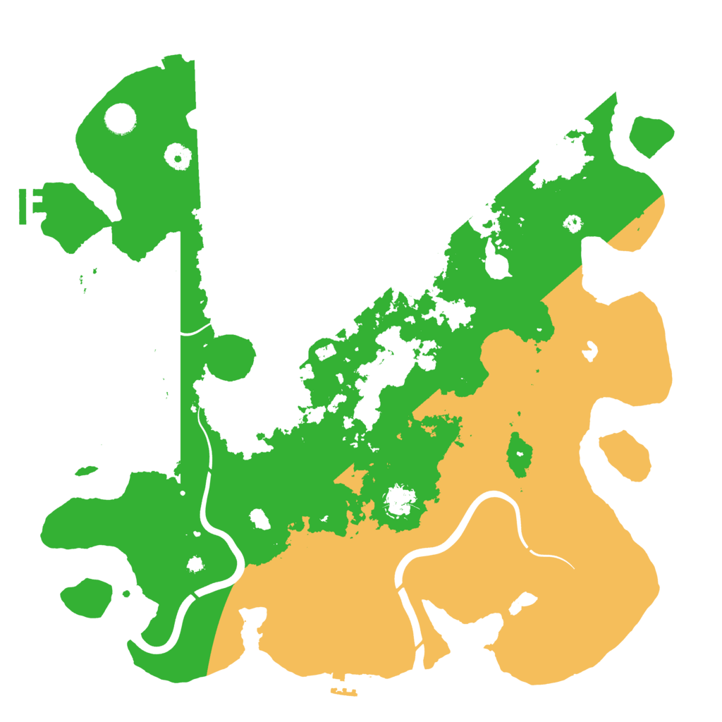 Biome Rust Map: Procedural Map, Size: 4096, Seed: 94947