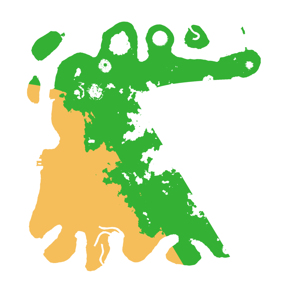 Biome Rust Map: Procedural Map, Size: 3450, Seed: 57804901