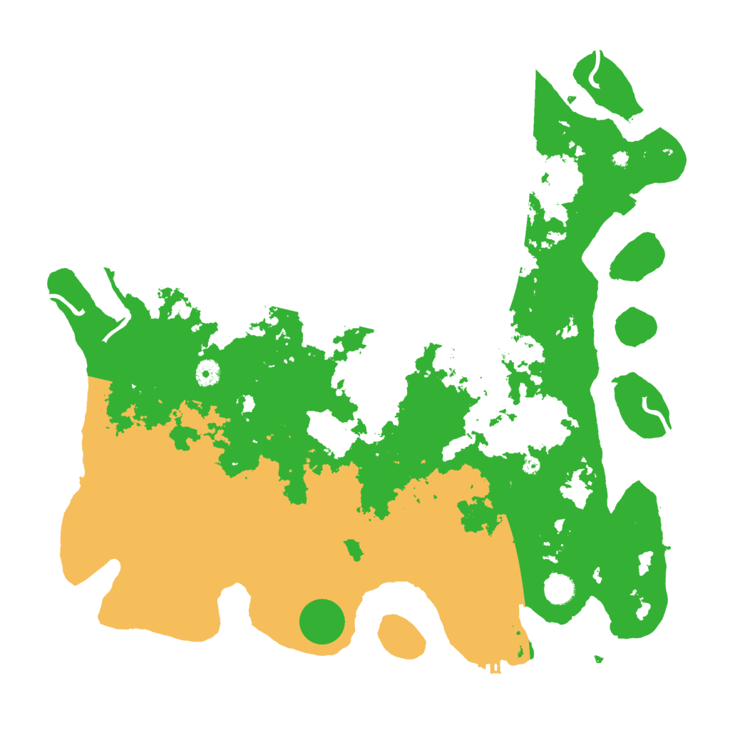 Biome Rust Map: Procedural Map, Size: 4250, Seed: 1833685126