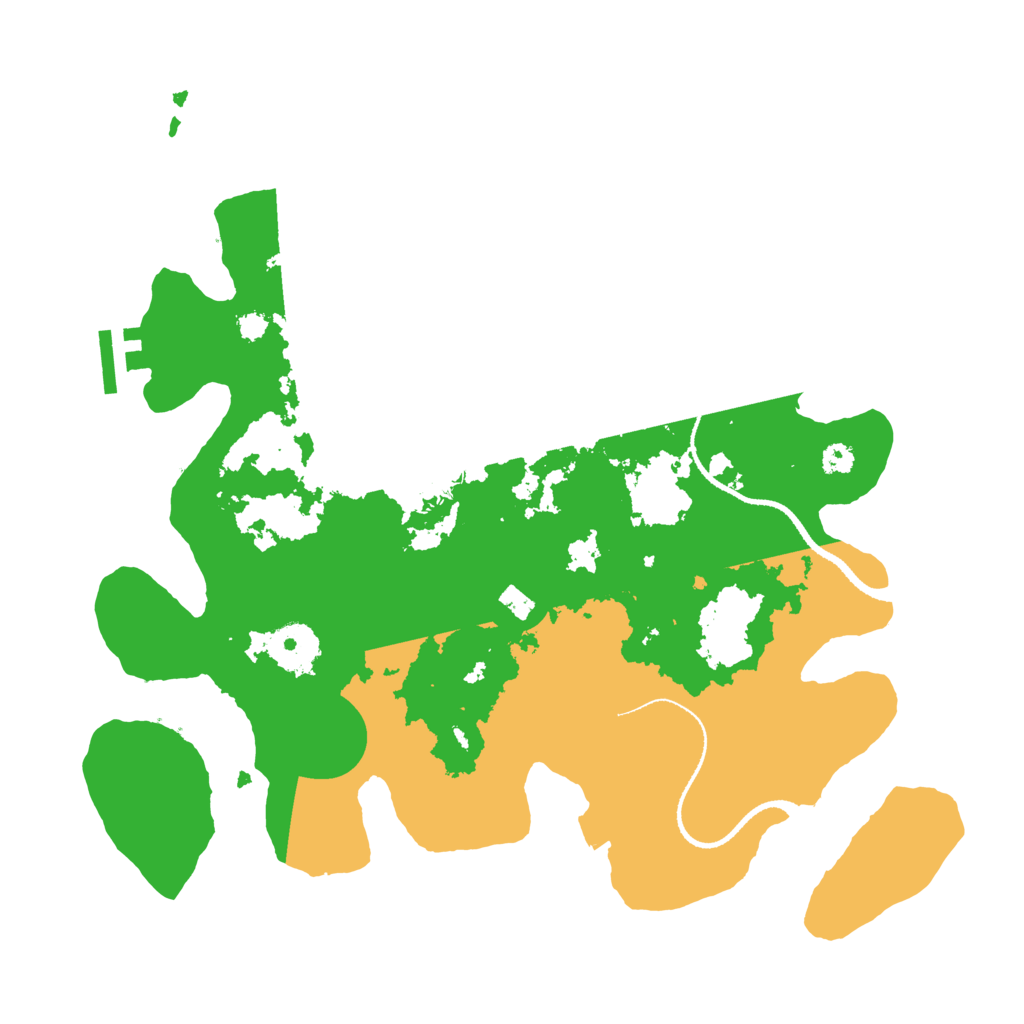 Biome Rust Map: Procedural Map, Size: 3250, Seed: 237811