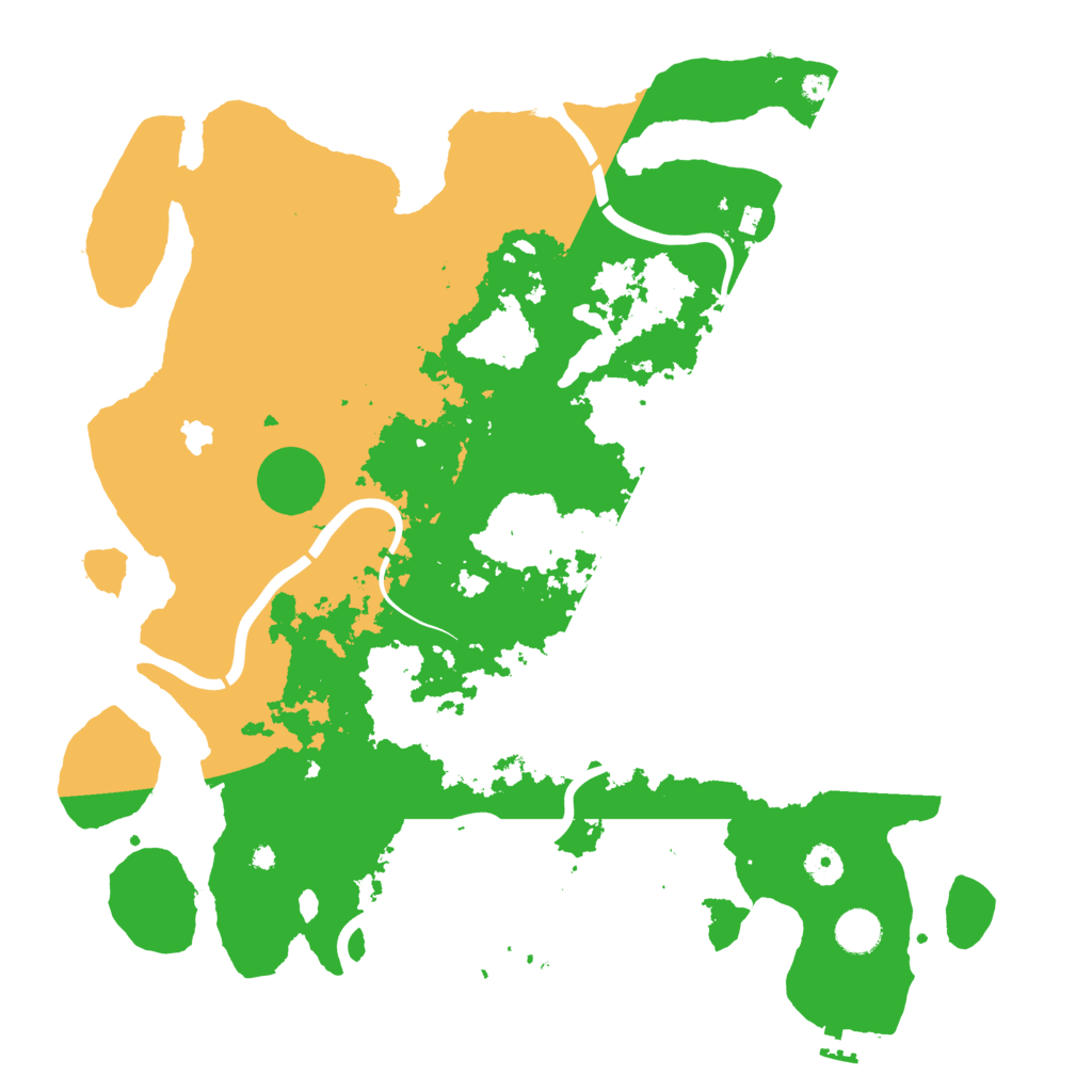Biome Rust Map: Procedural Map, Size: 4250, Seed: 129941