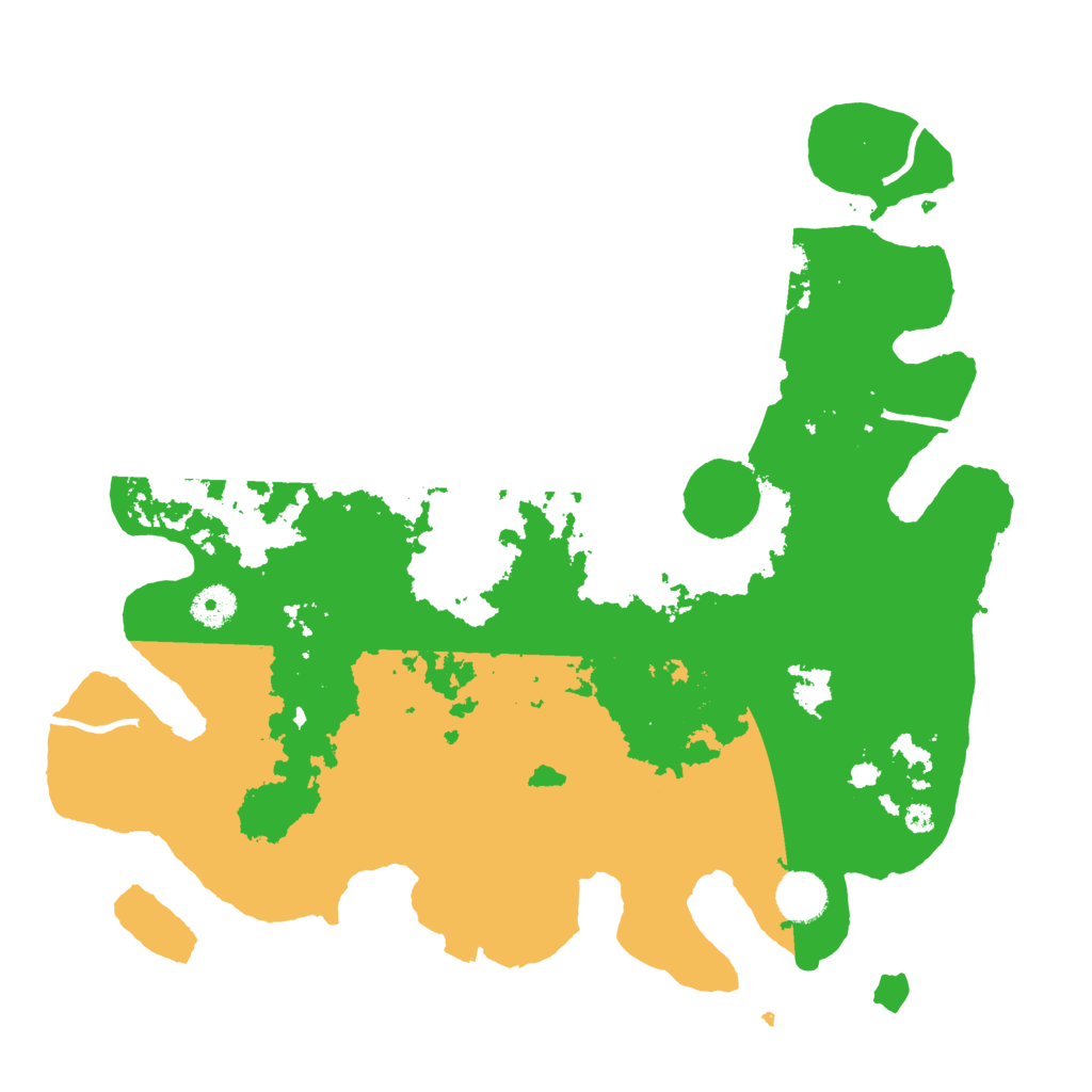 Biome Rust Map: Procedural Map, Size: 3850, Seed: 36958666