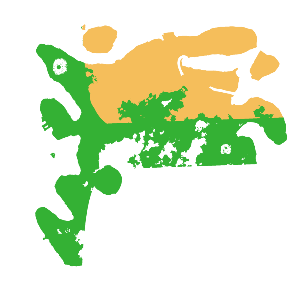 Biome Rust Map: Procedural Map, Size: 3000, Seed: 487562