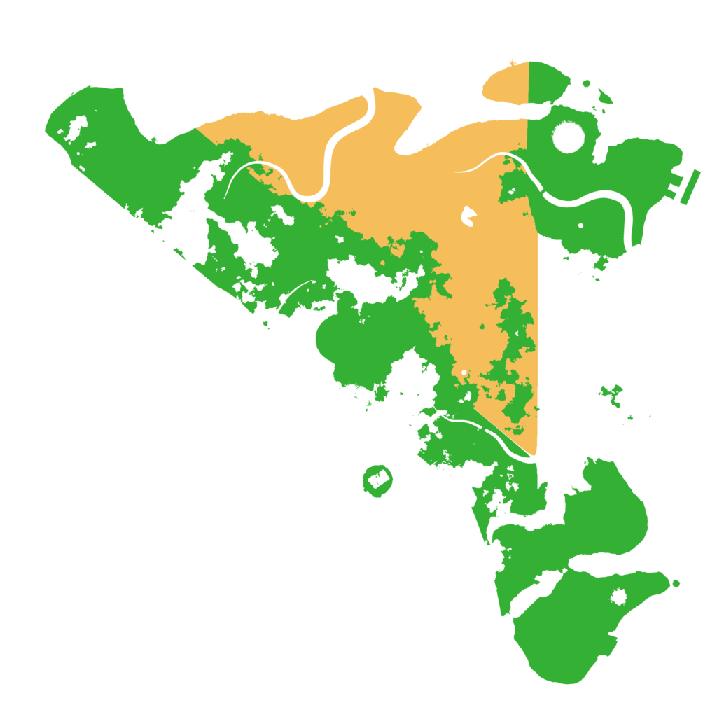 Biome Rust Map: Procedural Map, Size: 4000, Seed: 978