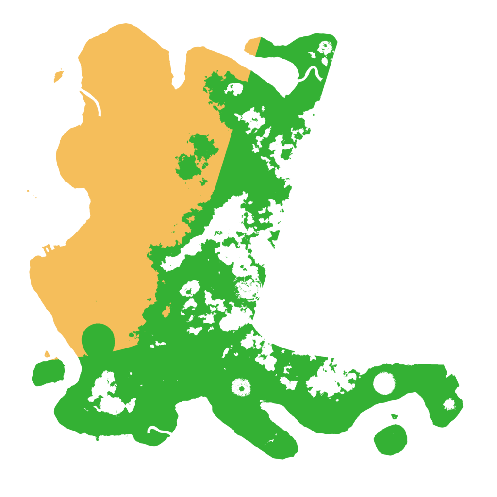 Biome Rust Map: Procedural Map, Size: 4000, Seed: 176848171