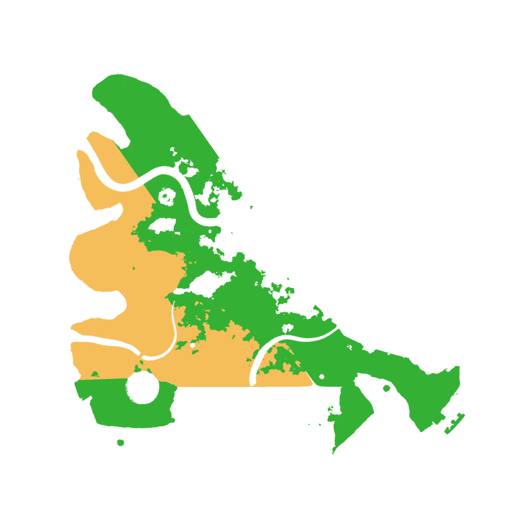 Biome Rust Map: Procedural Map, Size: 3000, Seed: 1080114521