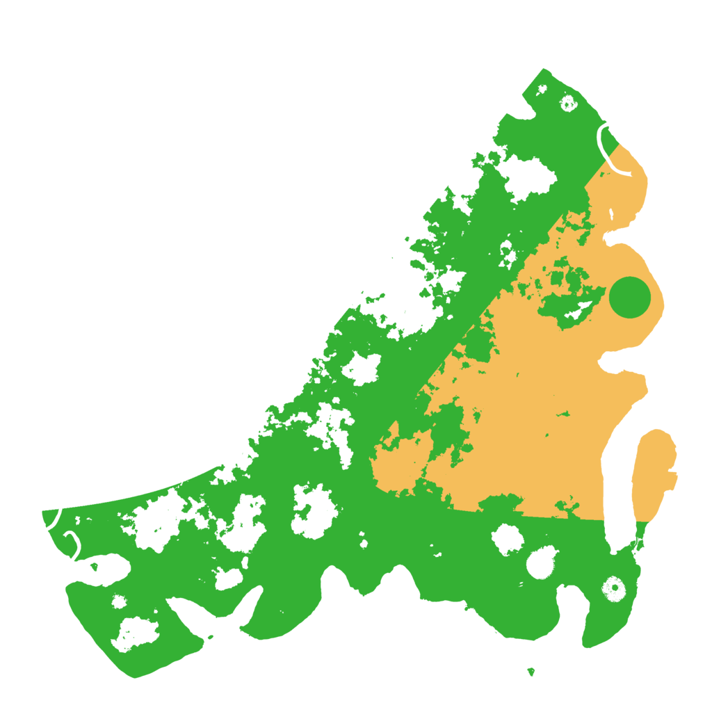 Biome Rust Map: Procedural Map, Size: 4500, Seed: 653083569