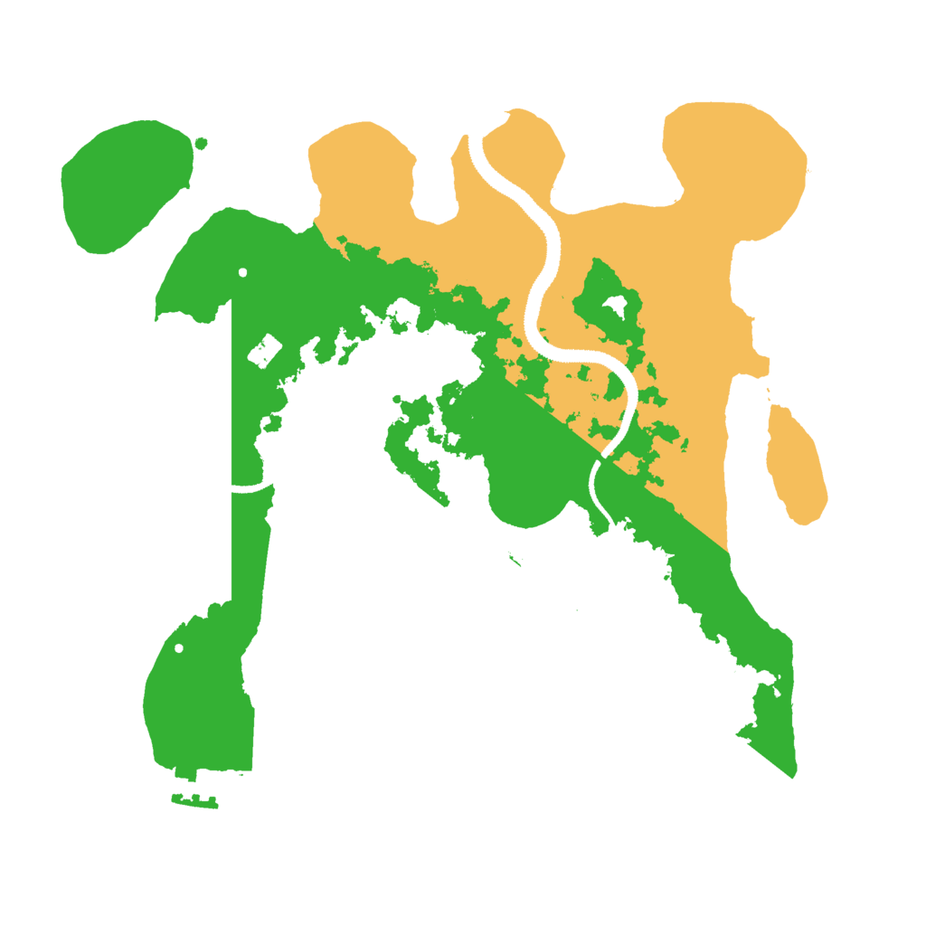 Biome Rust Map: Procedural Map, Size: 3000, Seed: 969161803