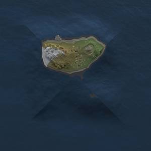 Thumbnail Rust Map: Procedural Map, Size: 1250, Seed: 2050859750, 3 Monuments