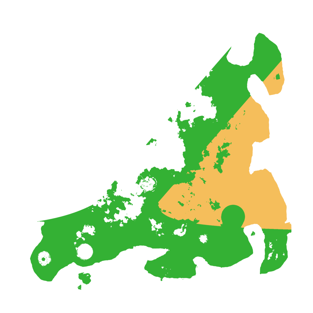 Biome Rust Map: Procedural Map, Size: 3500, Seed: 531969120