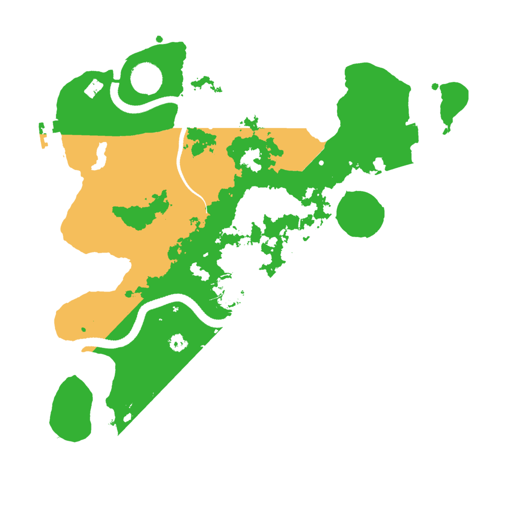 Biome Rust Map: Procedural Map, Size: 3000, Seed: 9748650