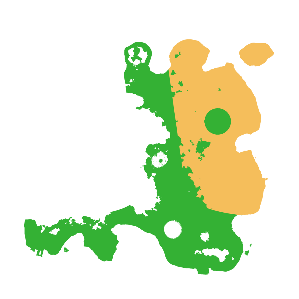 Biome Rust Map: Procedural Map, Size: 3000, Seed: 1325360455