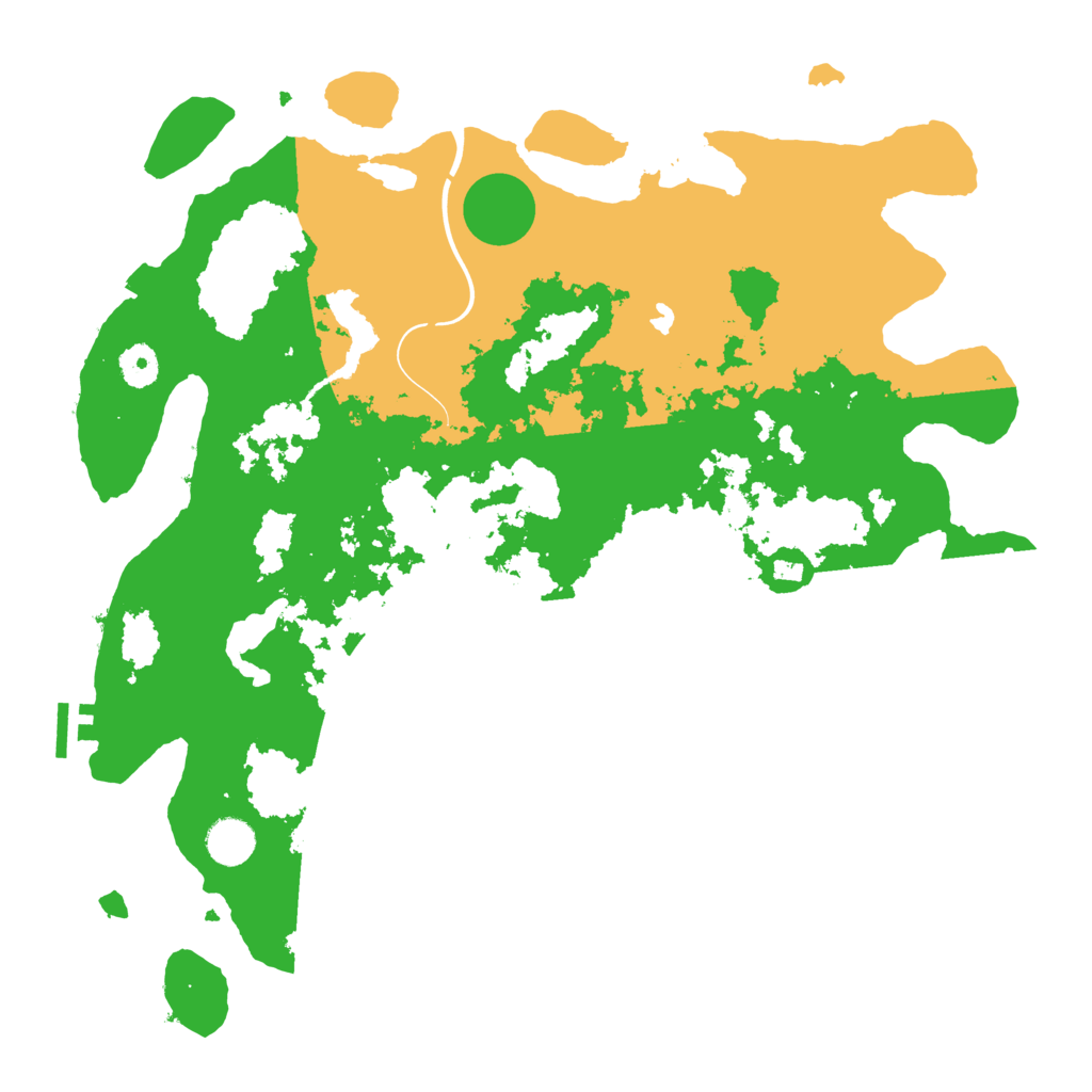 Biome Rust Map: Procedural Map, Size: 4000, Seed: 399528092