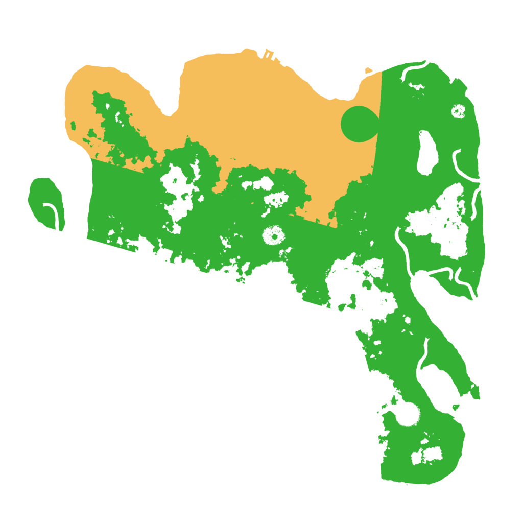 Biome Rust Map: Procedural Map, Size: 3789, Seed: 2147483647