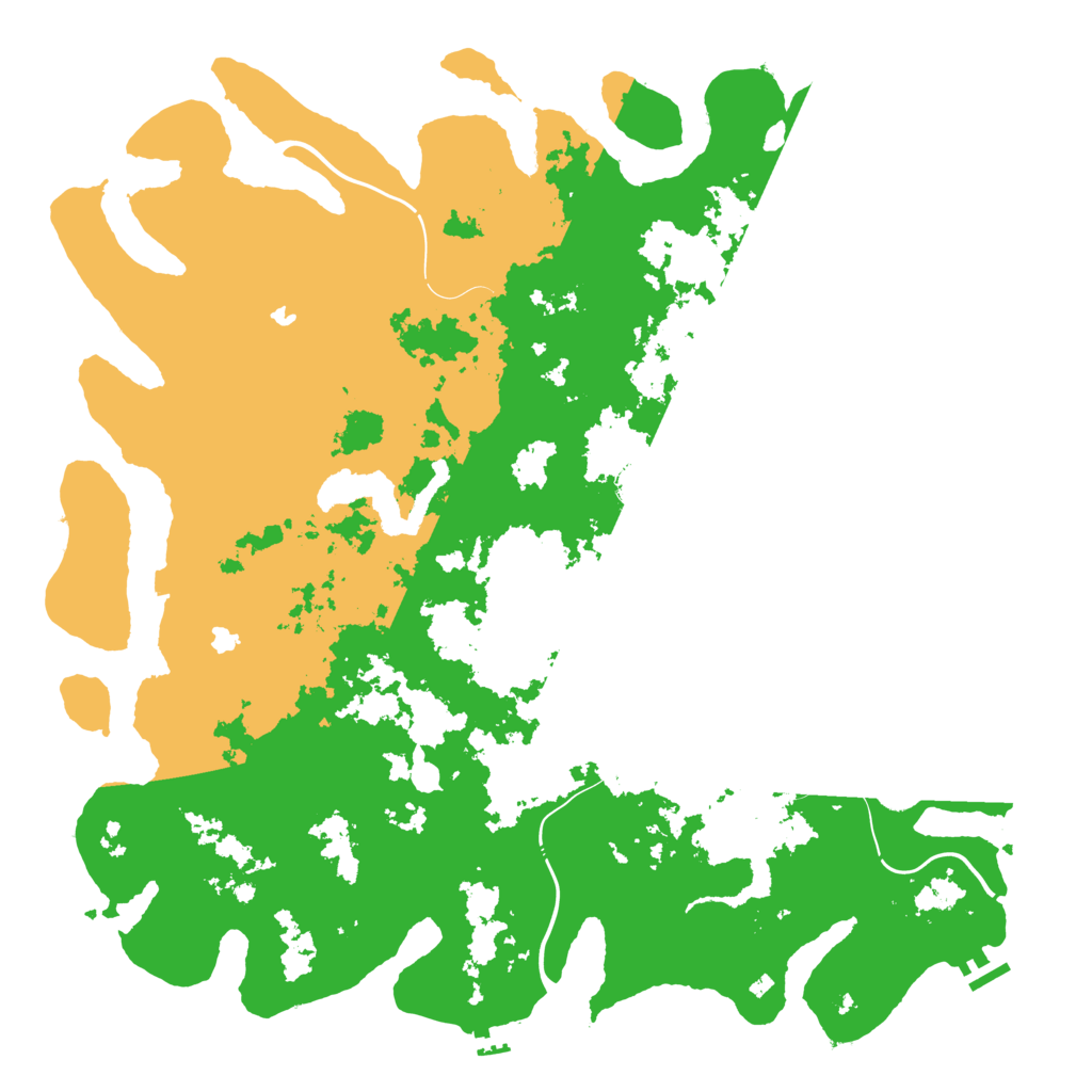 Biome Rust Map: Procedural Map, Size: 5000, Seed: 1472405042