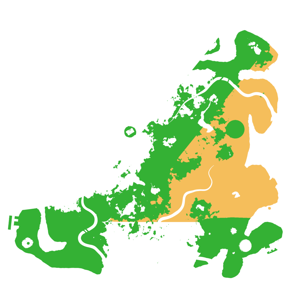 Biome Rust Map: Procedural Map, Size: 4250, Seed: 12044