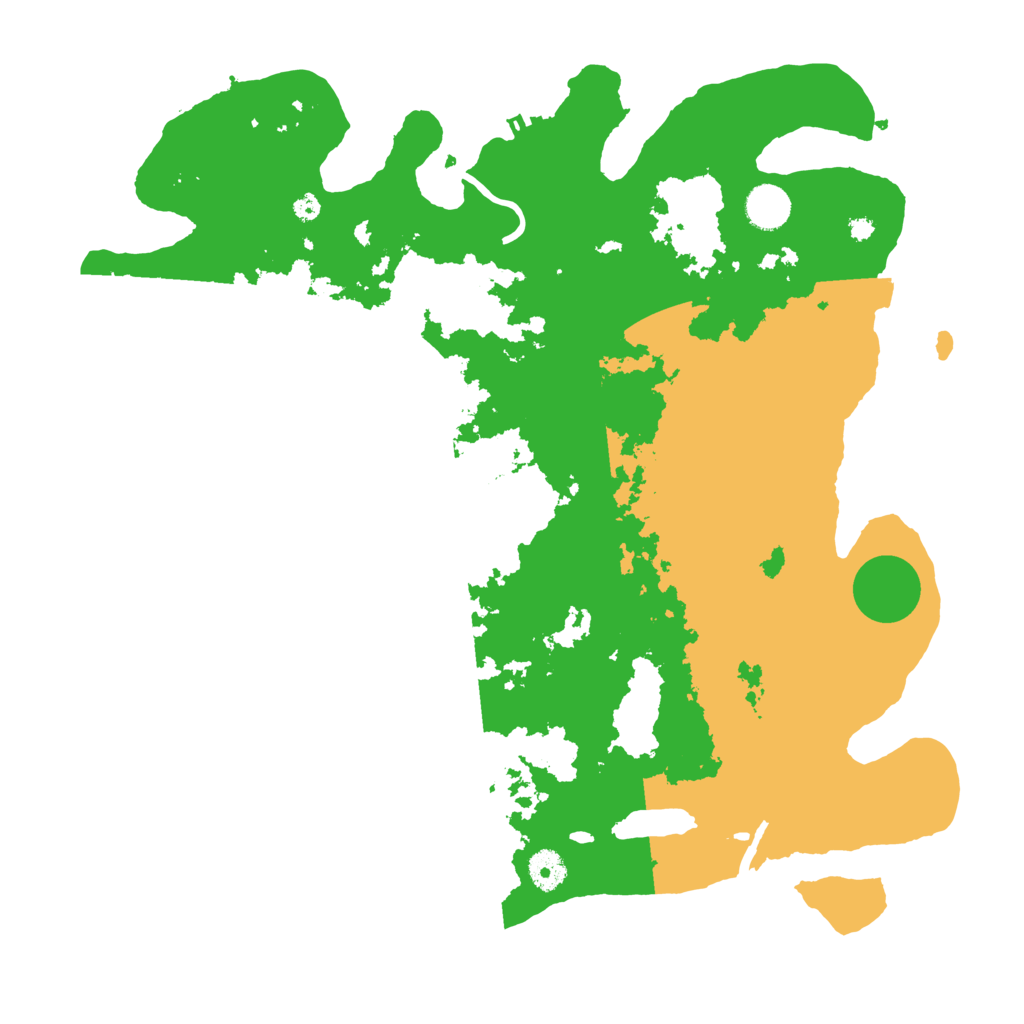 Biome Rust Map: Procedural Map, Size: 4000, Seed: 28981620