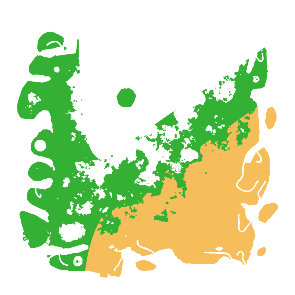 Biome Rust Map: Procedural Map, Size: 4500, Seed: 140787