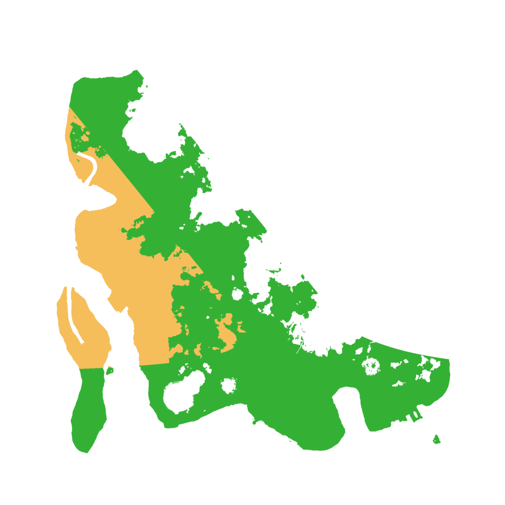 Biome Rust Map: Procedural Map, Size: 3000, Seed: 976280759