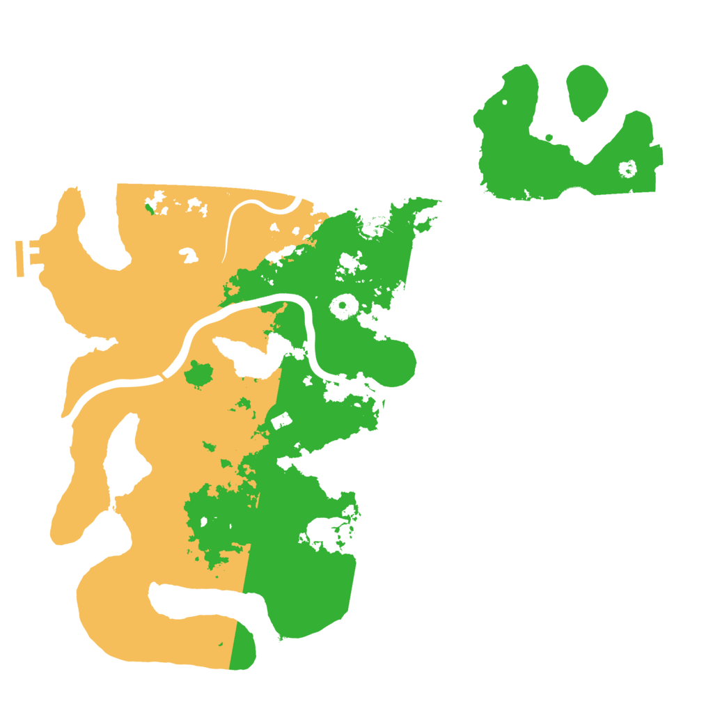 Biome Rust Map: Procedural Map, Size: 4000, Seed: 1044618040