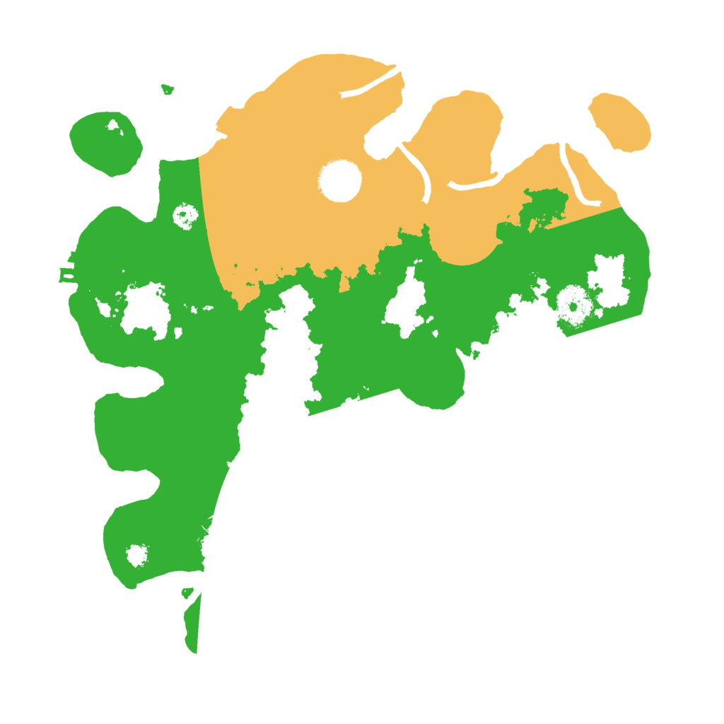 Biome Rust Map: Procedural Map, Size: 3000, Seed: 1737