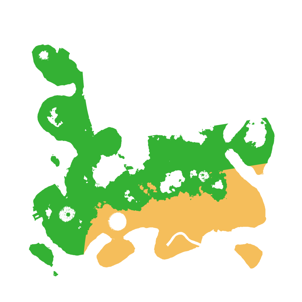 Biome Rust Map: Procedural Map, Size: 3000, Seed: 73433944