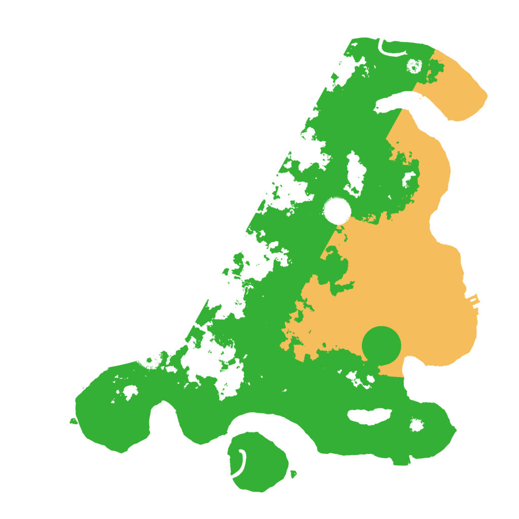 Biome Rust Map: Procedural Map, Size: 3500, Seed: 829473612