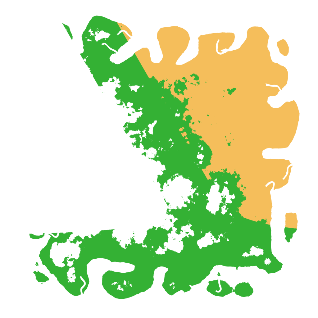 Biome Rust Map: Procedural Map, Size: 4500, Seed: 793991979
