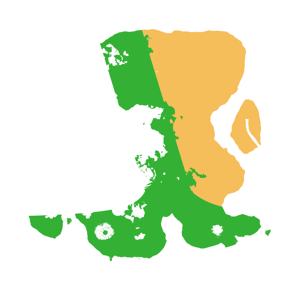 Biome Rust Map: Procedural Map, Size: 2500, Seed: 469826478
