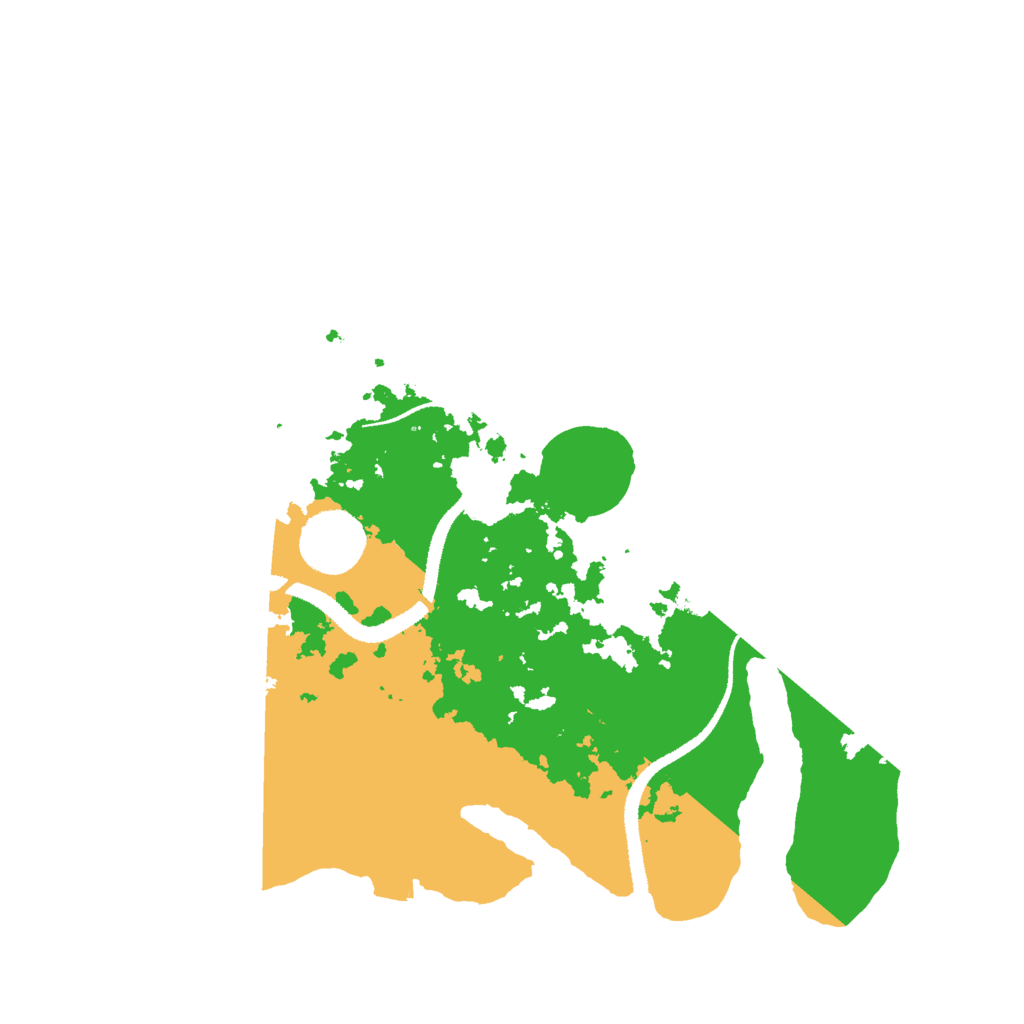 Biome Rust Map: Procedural Map, Size: 3000, Seed: 1623467