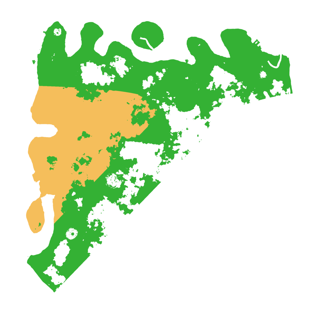 Biome Rust Map: Procedural Map, Size: 4250, Seed: 1234329133