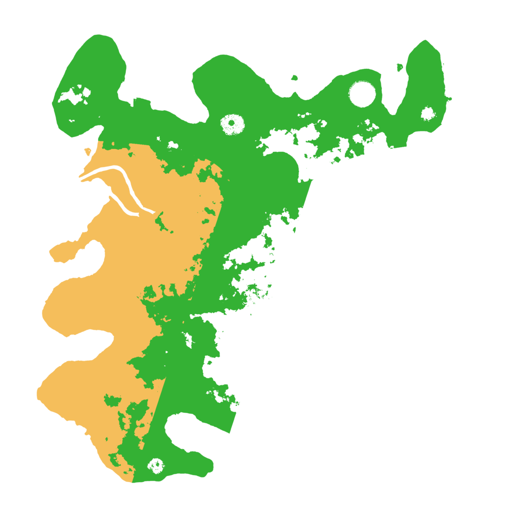 Biome Rust Map: Procedural Map, Size: 3500, Seed: 873868508