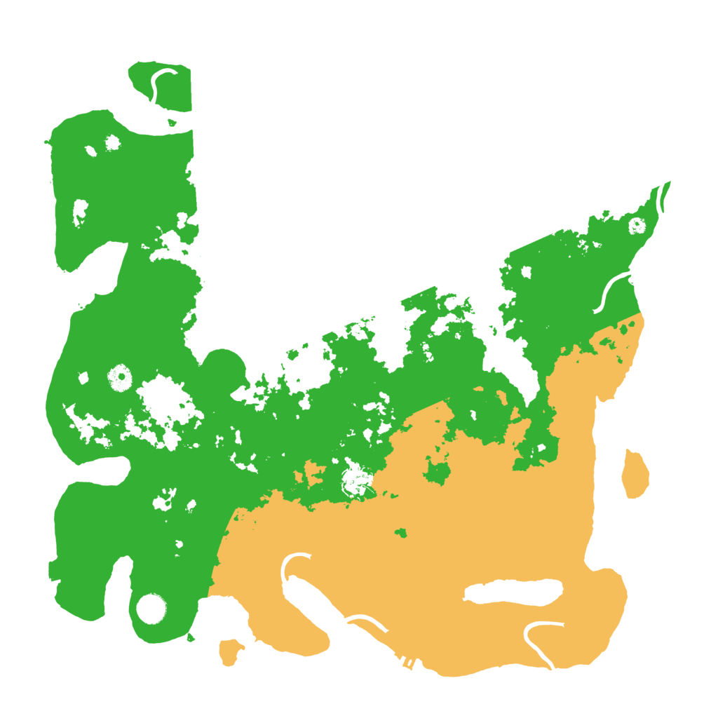 Biome Rust Map: Procedural Map, Size: 4250, Seed: 1205423365