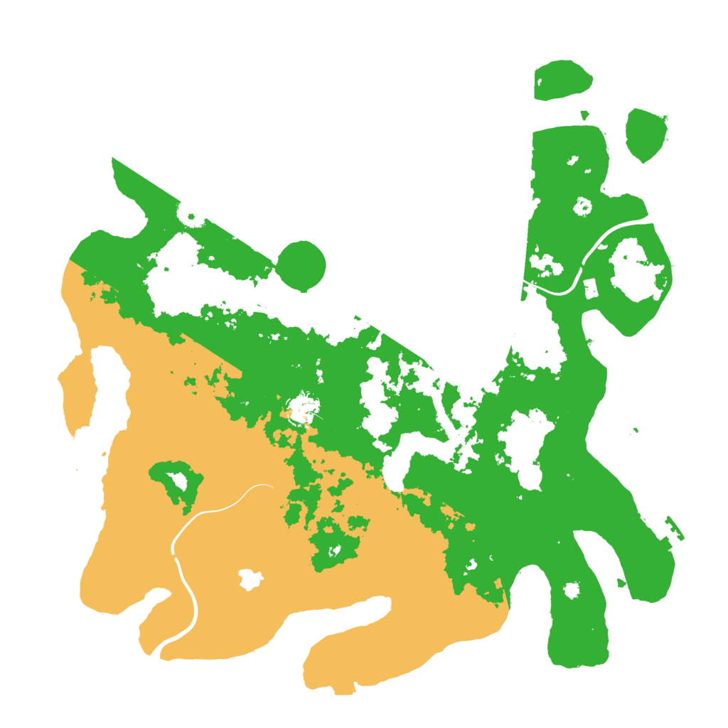 Biome Rust Map: Procedural Map, Size: 4000, Seed: 50315605