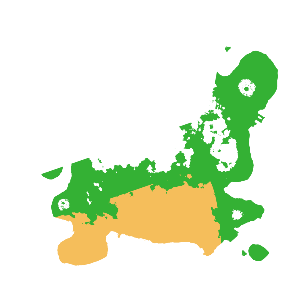 Biome Rust Map: Procedural Map, Size: 2750, Seed: 1318780652