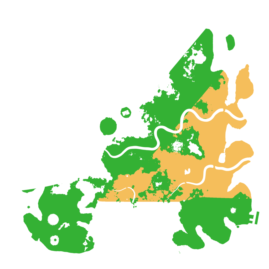 Biome Rust Map: Procedural Map, Size: 4250, Seed: 790249857