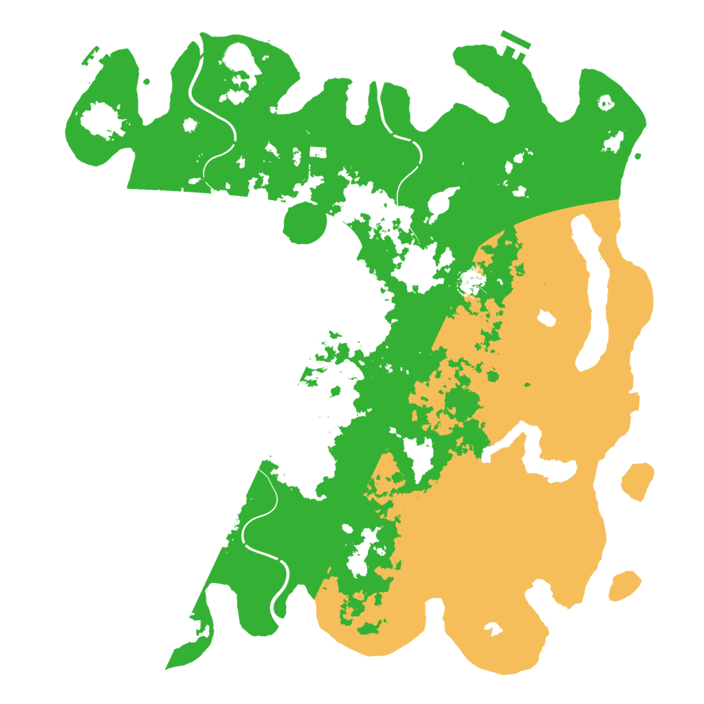 Biome Rust Map: Procedural Map, Size: 4500, Seed: 782892264