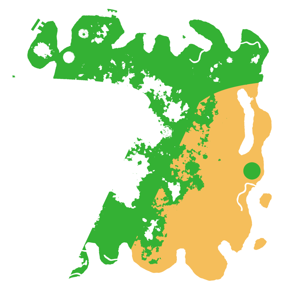 Biome Rust Map: Procedural Map, Size: 4500, Seed: 782892264