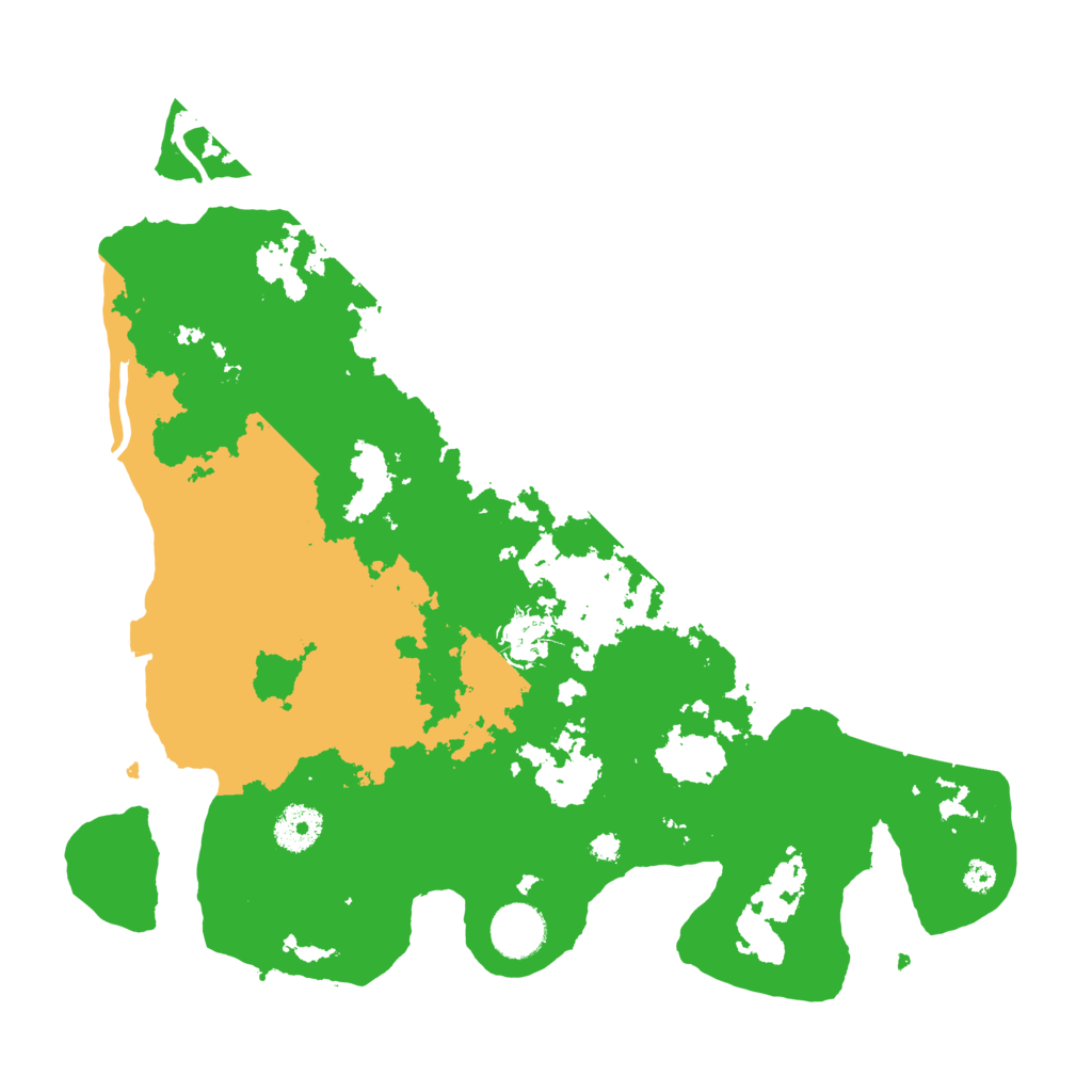 Biome Rust Map: Procedural Map, Size: 3500, Seed: 5212024