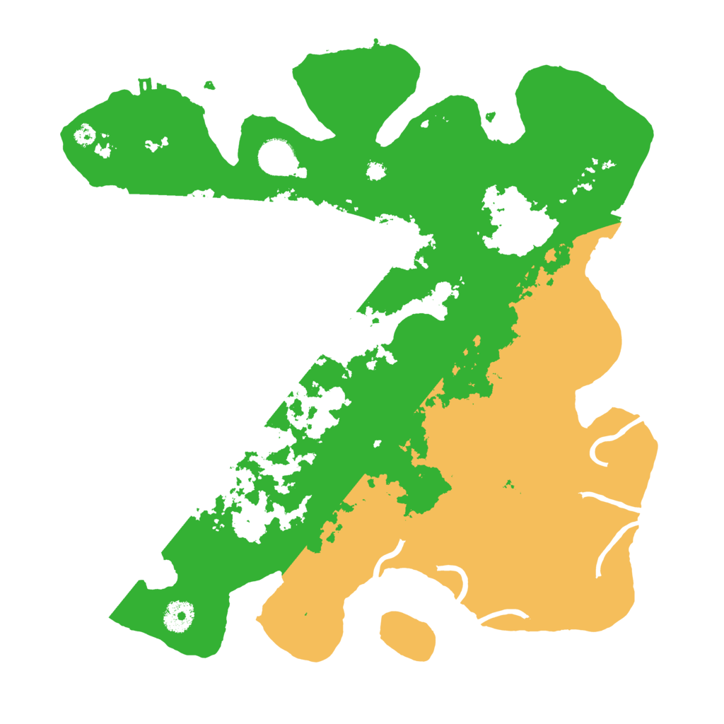 Biome Rust Map: Procedural Map, Size: 3500, Seed: 659446439