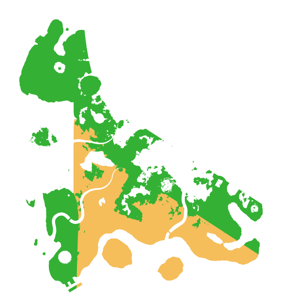 Biome Rust Map: Procedural Map, Size: 4000, Seed: 197823