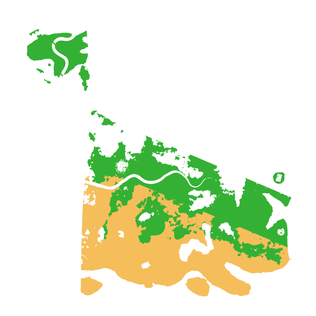 Biome Rust Map: Procedural Map, Size: 4500, Seed: 687303596