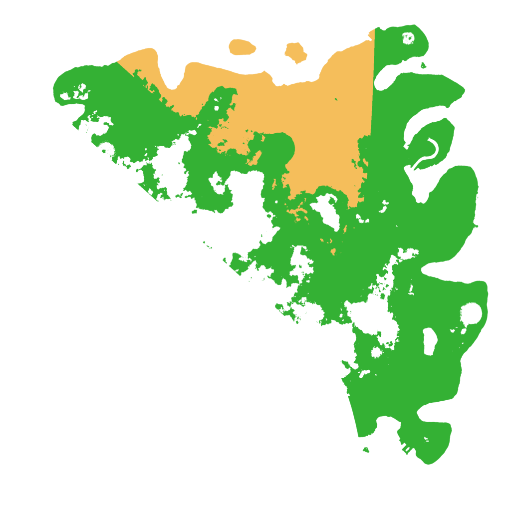 Biome Rust Map: Procedural Map, Size: 4250, Seed: 613424
