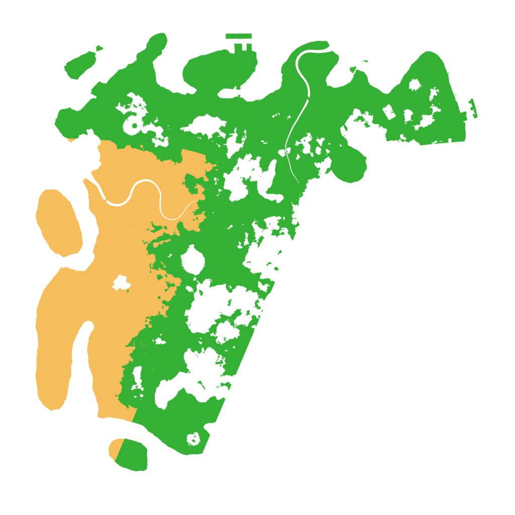 Biome Rust Map: Procedural Map, Size: 4000, Seed: 504882053